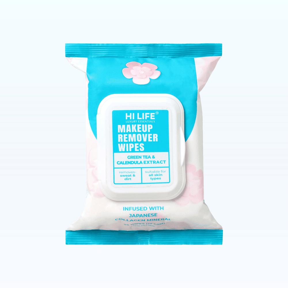 Make Up Remover Wet Wipes | 70 GSM Thick | Pack of 25 Wipes