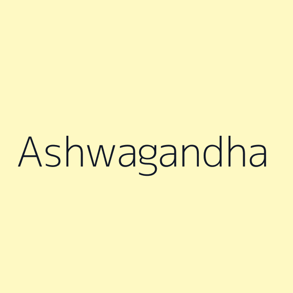 Ashwagandha Tablets 60 count
