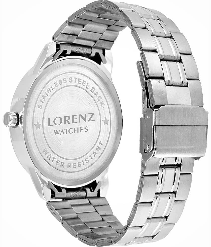 Lorenz Silver Stainless Steel Analog Men's Watch view 2