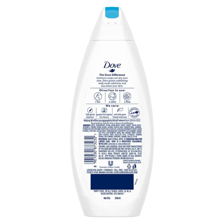 Dove Gentle Body Wash 250 Ml view 2