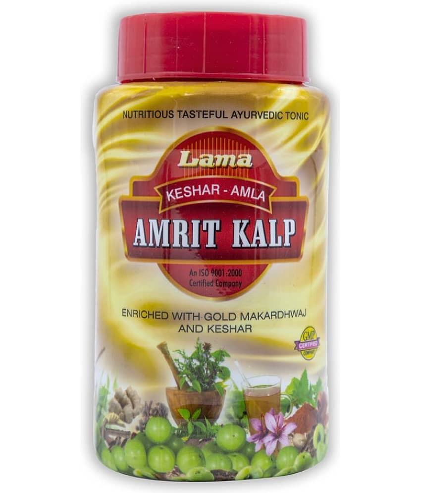 Lama Amrit Kalp- With Gold And Keshar Paste 1 Kg Pack of 1