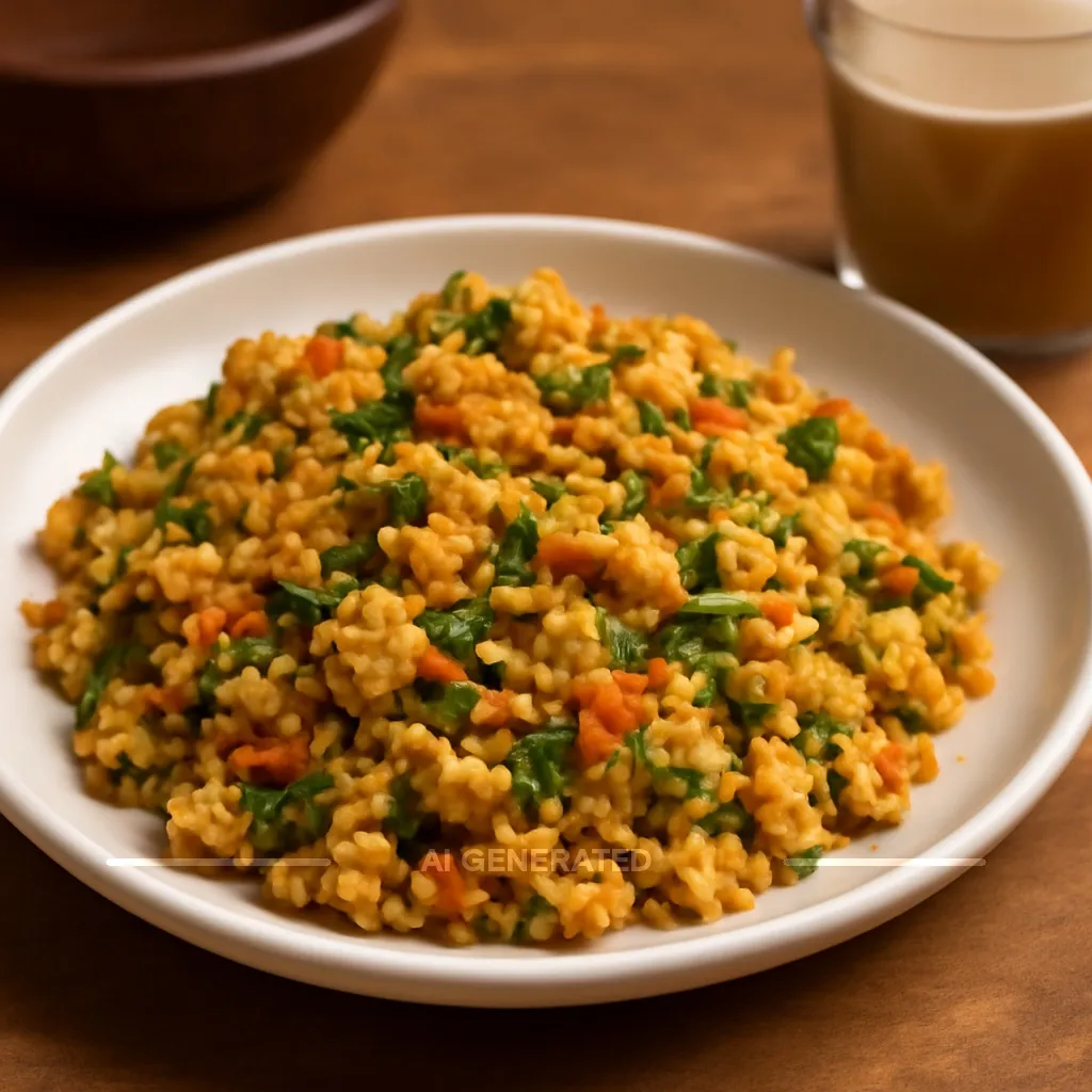 Egg burji