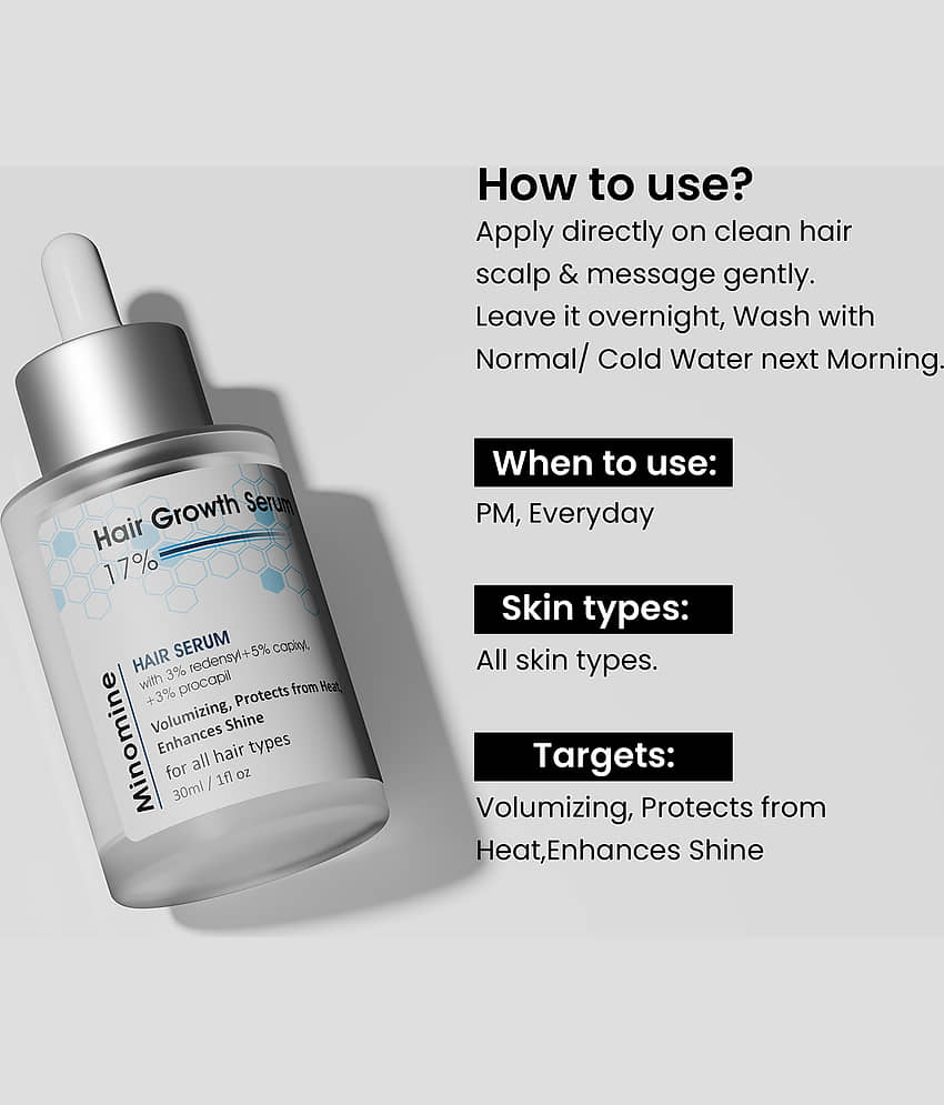 Minomine Hair Serum 30 mL view 2