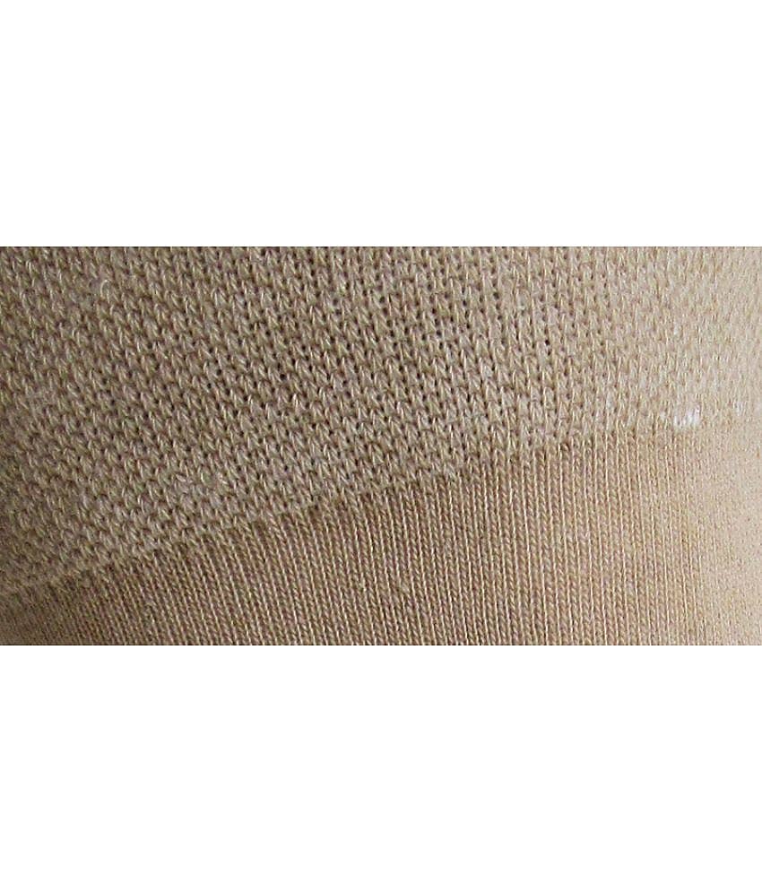 RC. ROYAL CLASS - Cotton Men's Solid Beige Mid Length Socks ( Pack of 5 ) view 2