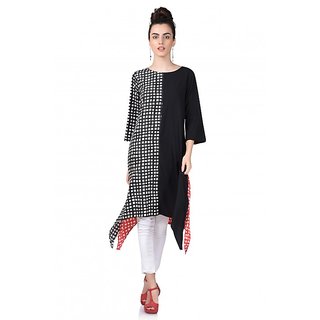 SUONI Crepe Kurti for women view 2