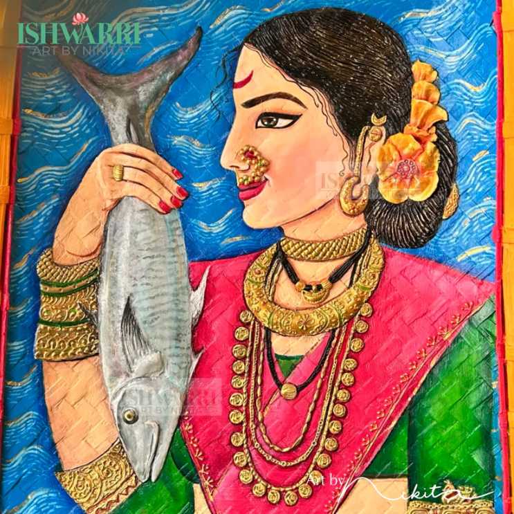 Fisherwoman (15X17) view 2