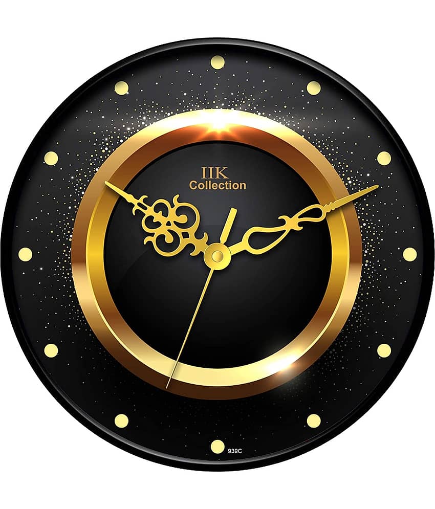 IIK COLLECTION - Circular Analog Wall Clock