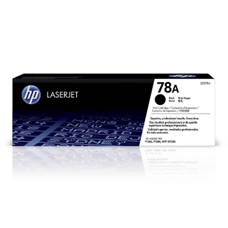 HP 78A Black Toner Cartridge CE278A for HP LaserJet Pro P1566 P1606dn M1536dnf