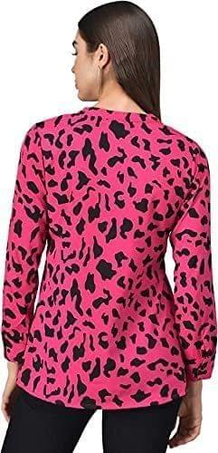 Kulfi Polyester Tunics - Pink view 2