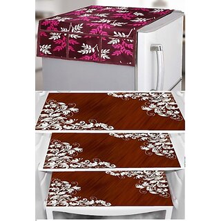 REVEXO Refrigerator Cover (Width: 20 cm, Multicolor) view 2