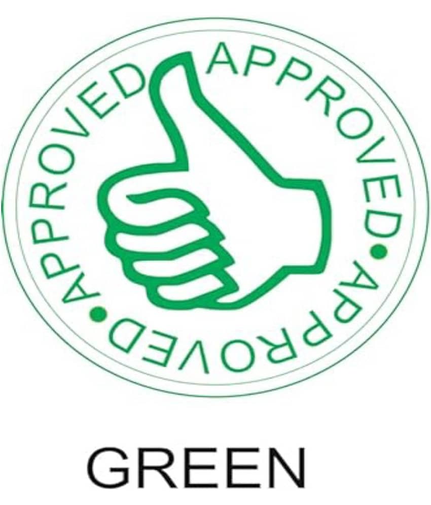 Green Approve Stamp Self Ink Stamp (1 Pcs ) view 2