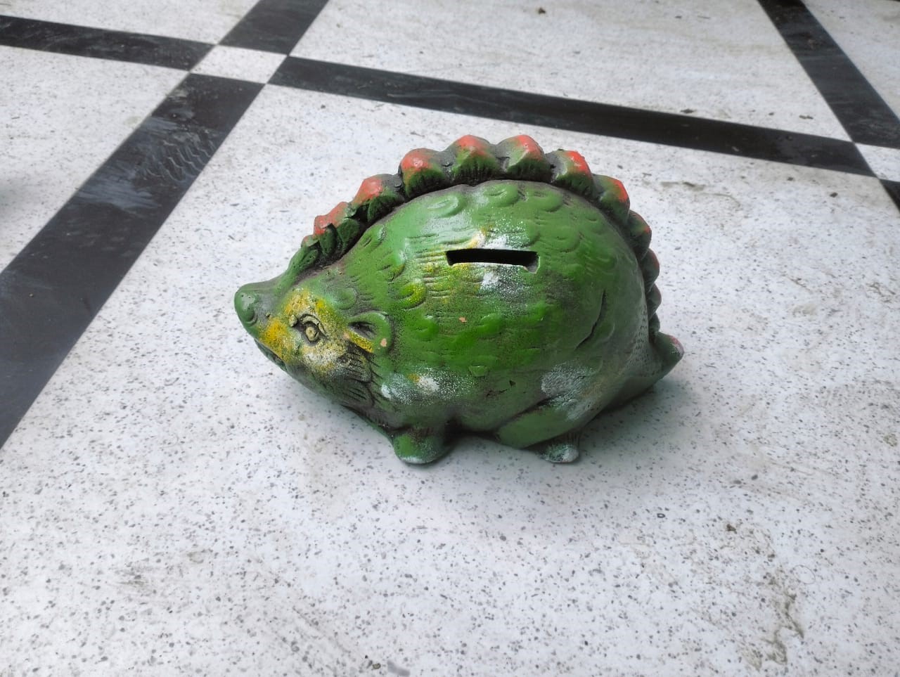 Money Box Hedgehog Model view 2