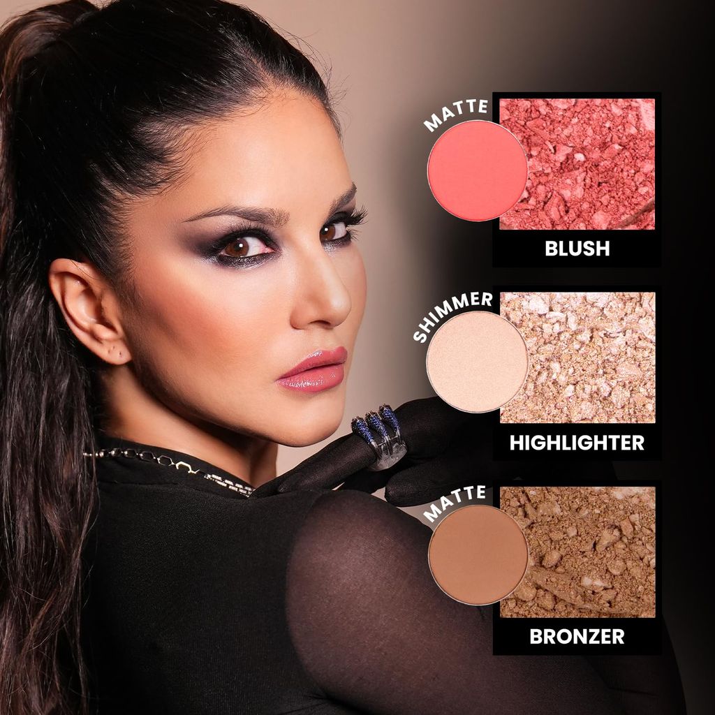STARSTRUCK BY SUNNY LEONE Face Palette Coral-ish view 2