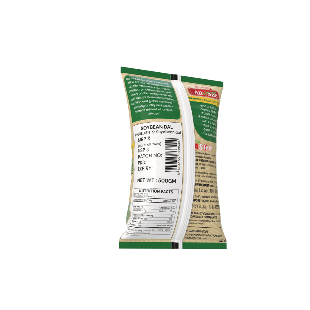 Allwaze Soyabean dal 500gram view 2