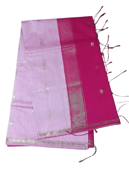 Kalyani Cotton Saree for Women | Soft Pure Cotton Saree with Blouse Piece | Traditional Daily Wear Handloom Style Saree | Lightweight Breathable Cotton Saree for Office, Casual & Festive Wear view 2