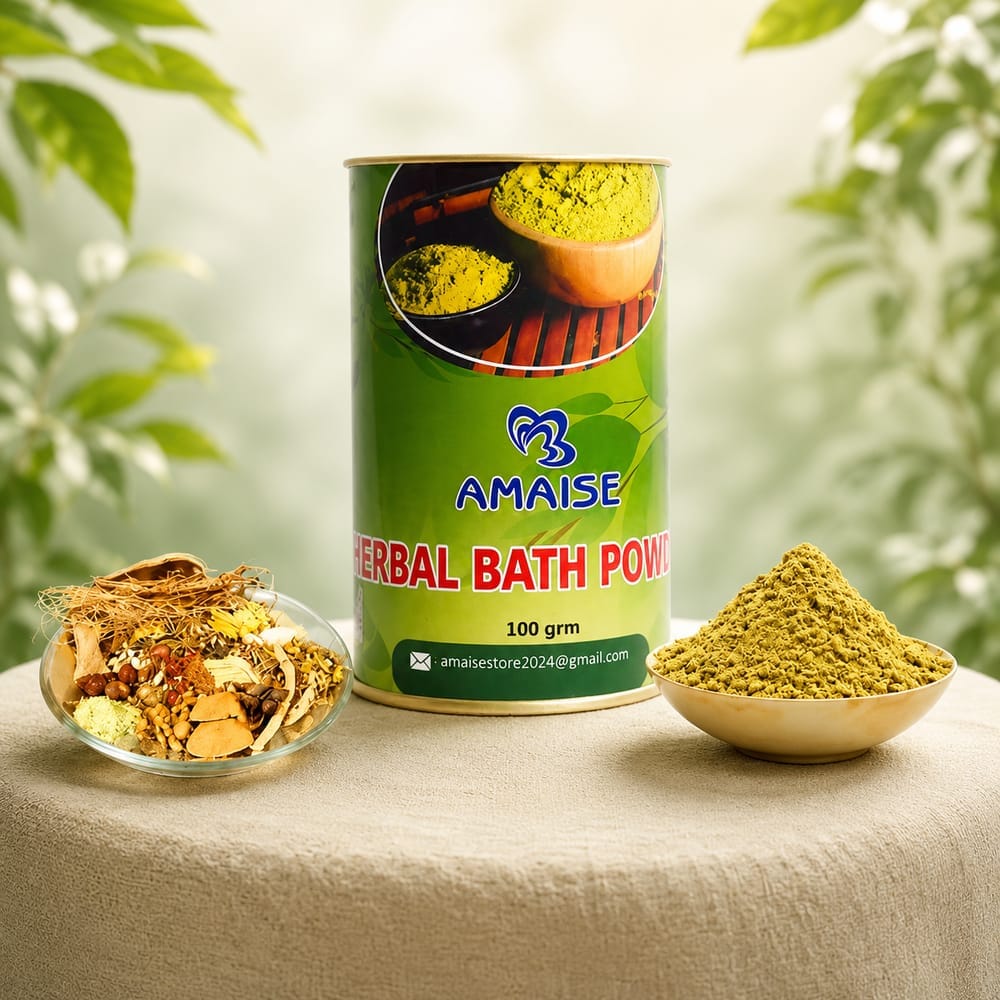 Amaise 8 Natural Herbal Bath Powder 100 gm