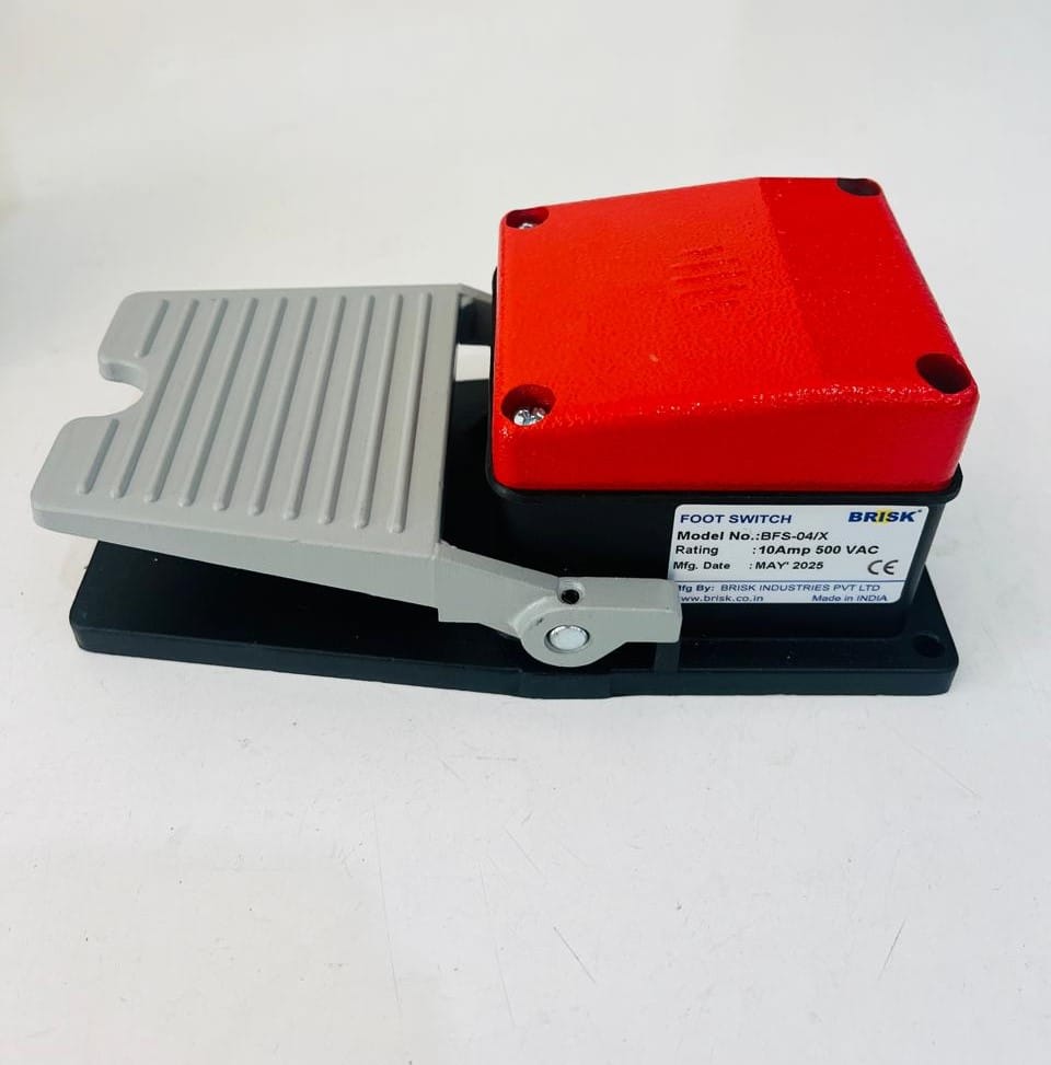 BRISK Foot Switch, BFS-04, 10A/500VAC view 2