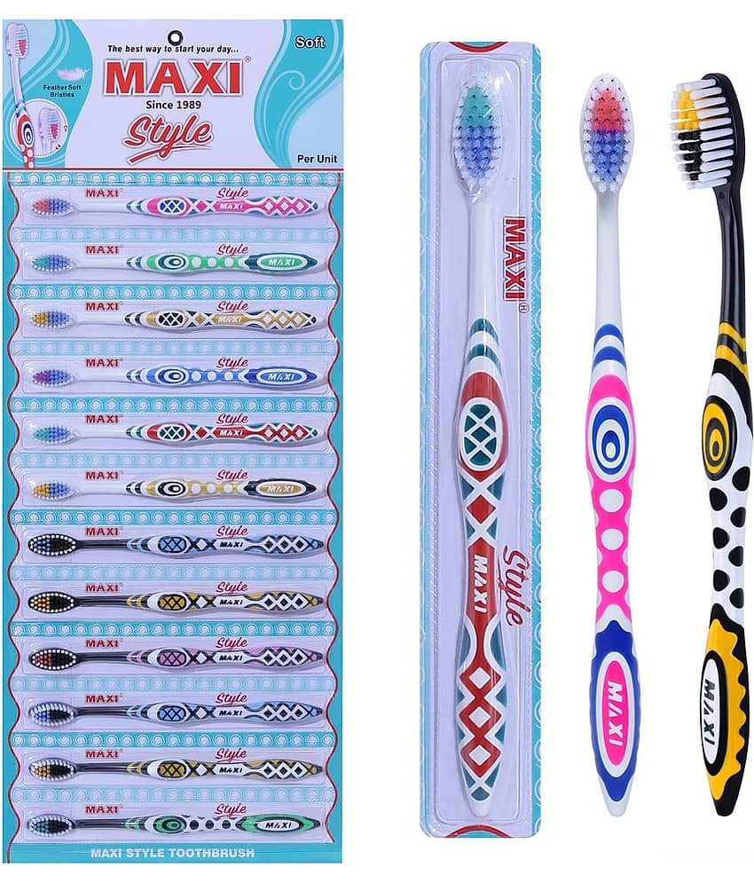 MAXI Toothbrush M-6688 Pack of 12
