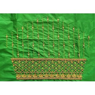 OMSAIFAB Cotton Silk Self Design Blouse Material view 2