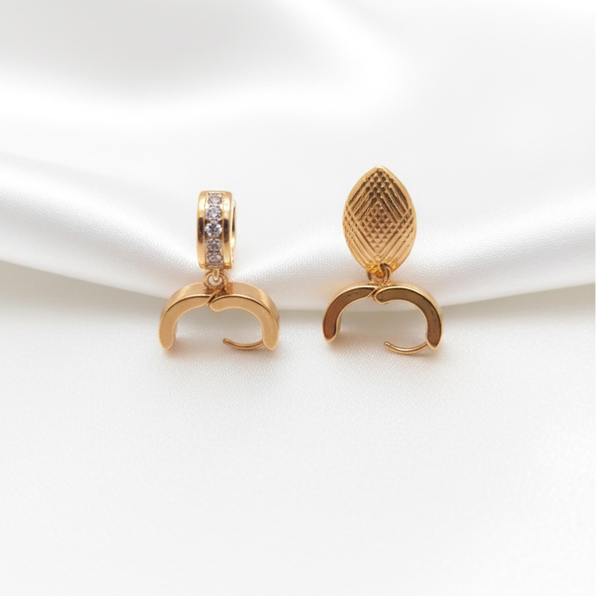 KAYYA21 Rozana Gold Plated Earrings for Women – Stainless Steel Daily Wear view 2