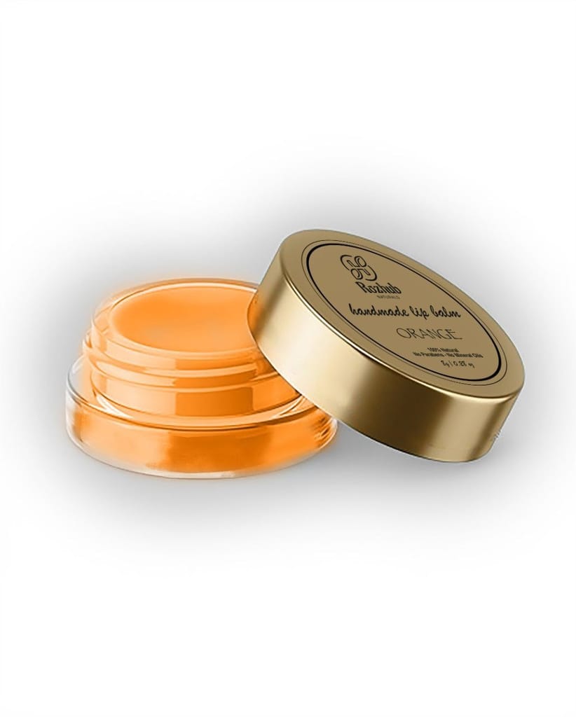 Rozhub Naturals Vegan Lip Balm - Orange - 8g view 2