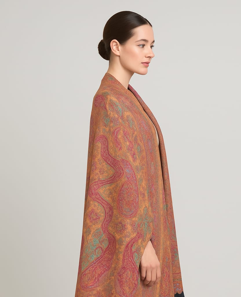 Luxurious Handcrafted Design Shawl view 2