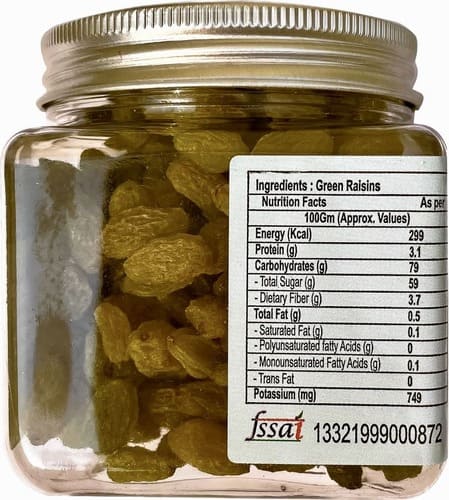 Green Raisins & Black Raisins 400 Gms Gift Box of 2 view 2
