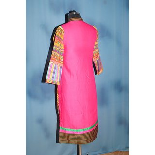 Rayon Georgette Printed Kurti- Mohmmad fASHION view 2