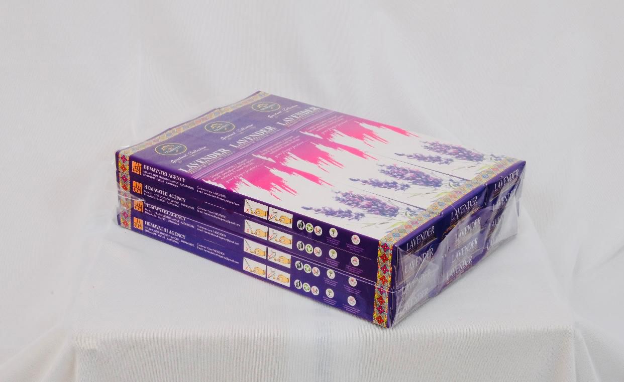 Lavender Incense Sticks 12 Pcs view 2