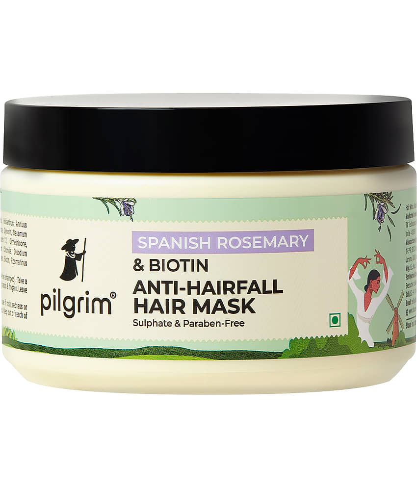 Pilgrim Spanish Rosemary Anti-Hairfall Hair Mask,200g