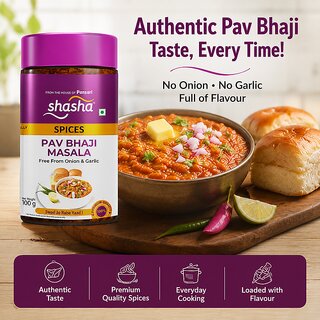Shasha Pav Bhaji Masala - 100gm view 2