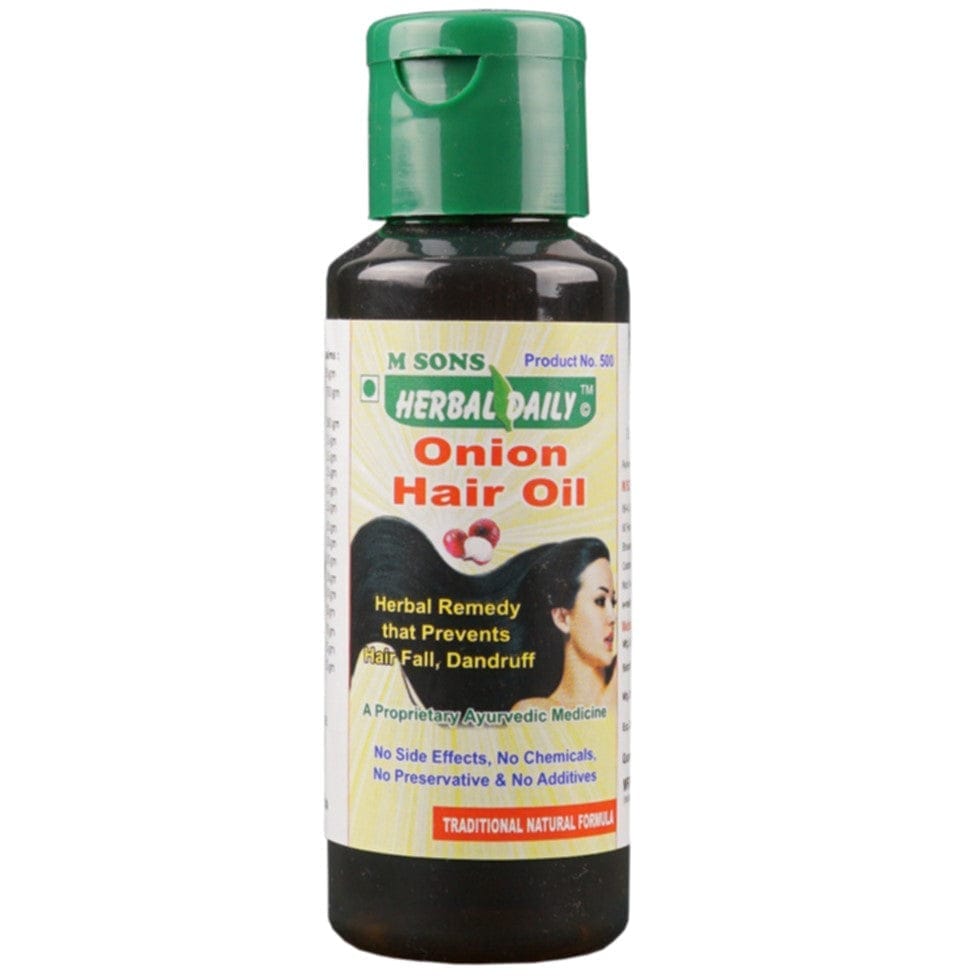 Onion Hair Oil | Nourish Hair | Removes Dandruff | Shiny And Smooth Hair view 2