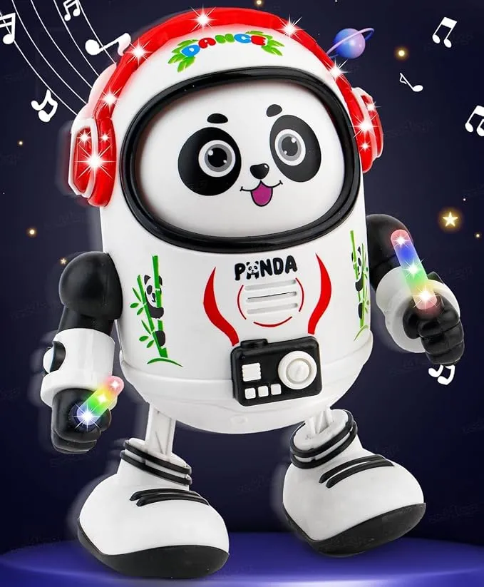 Dancing Smart Robot for Kids, Rotating, with Free Kids Educational Worksheets Subscription view 2