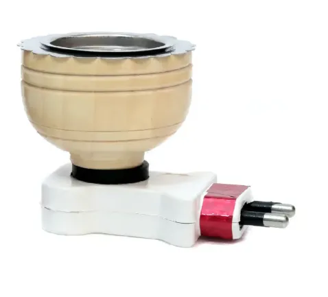 Electric Direct Plug-in Wooden Incense Bakhoor Burner Kapoor Dani Wooden Incense Holder (Brown)
