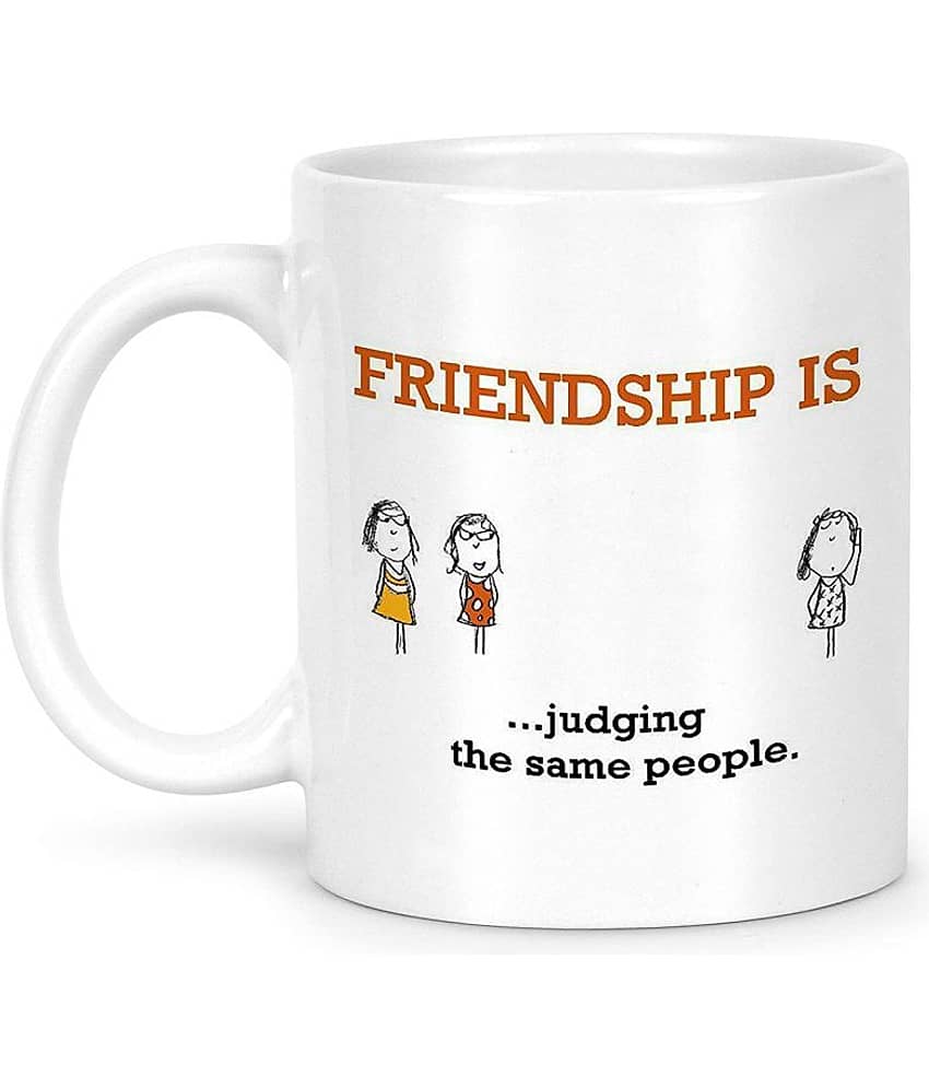 Idream Quote Printed Ceramic Coffee Mug 1 Pcs 330 mL view 2