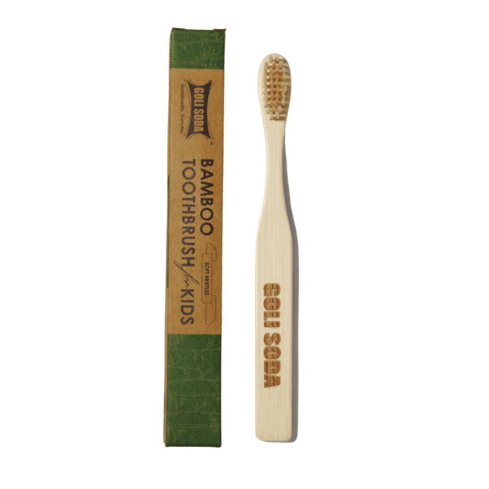 Goli Soda Natural Bamboo Toothbrush with Soft Plant Based Bristles (Pack Of 1) view 2