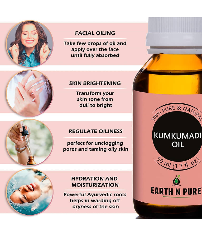 Earth N Pure - Daily Care Face Oil for All Skin Type ( Pack of 1 ) view 2