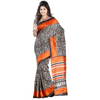 1st Home Multicolor Art Silk Saree view 2