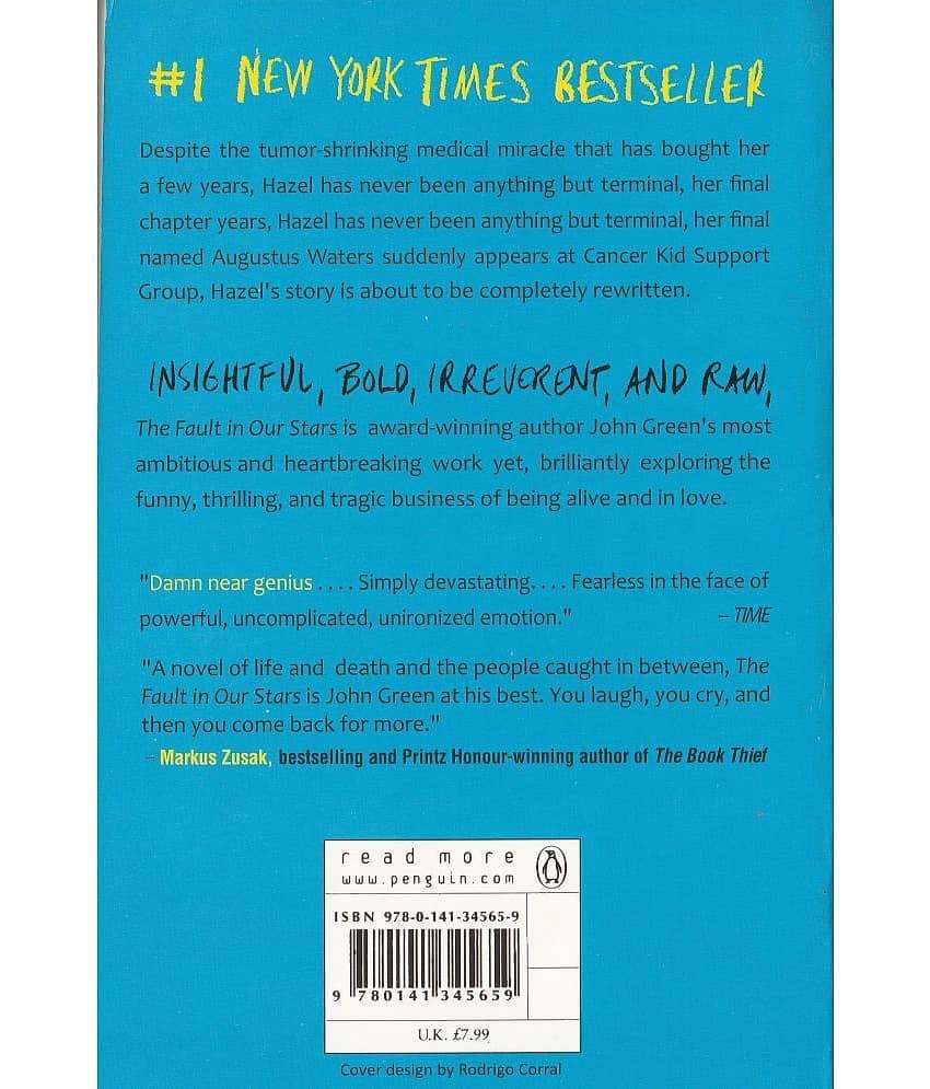 THE FAULT IN OUR STAR BY JOHN GREEN.PAPER BACK EDITION.,NO-1 NEW YORK BESTSELLER. view 2