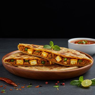 Paneer Stuffed Paratha