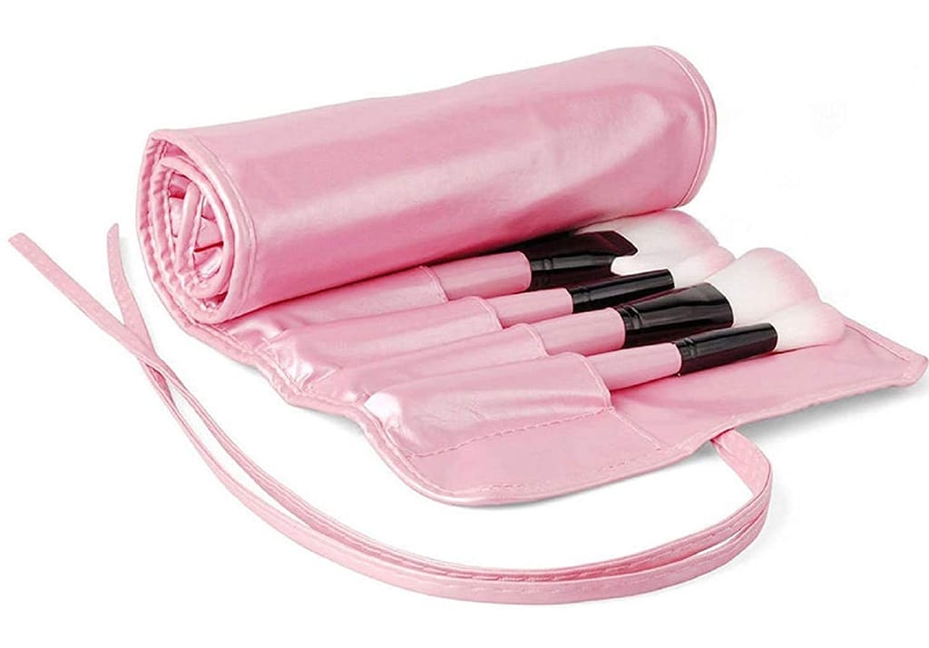 24pcs Pink Makeup Brushes Set Professional Cosmetic Foundation Powder Blush Eyeshadow Make Up Brush Kit With Bag view 2