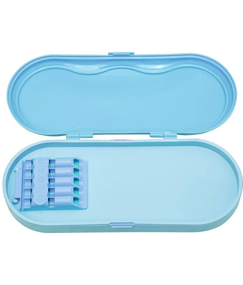Gluman Disney Peapod Pencil Box with clip locks, 3D Frozen view 2