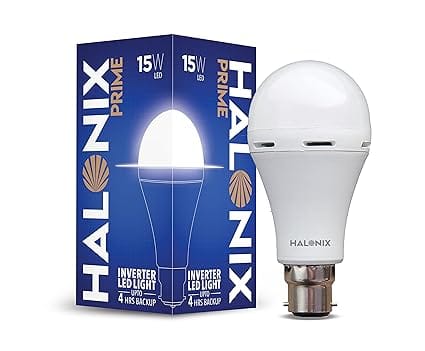20 Watt B22 LED White Rechargeable Emergency light Inverter Bulb, Pack of 1 view 2