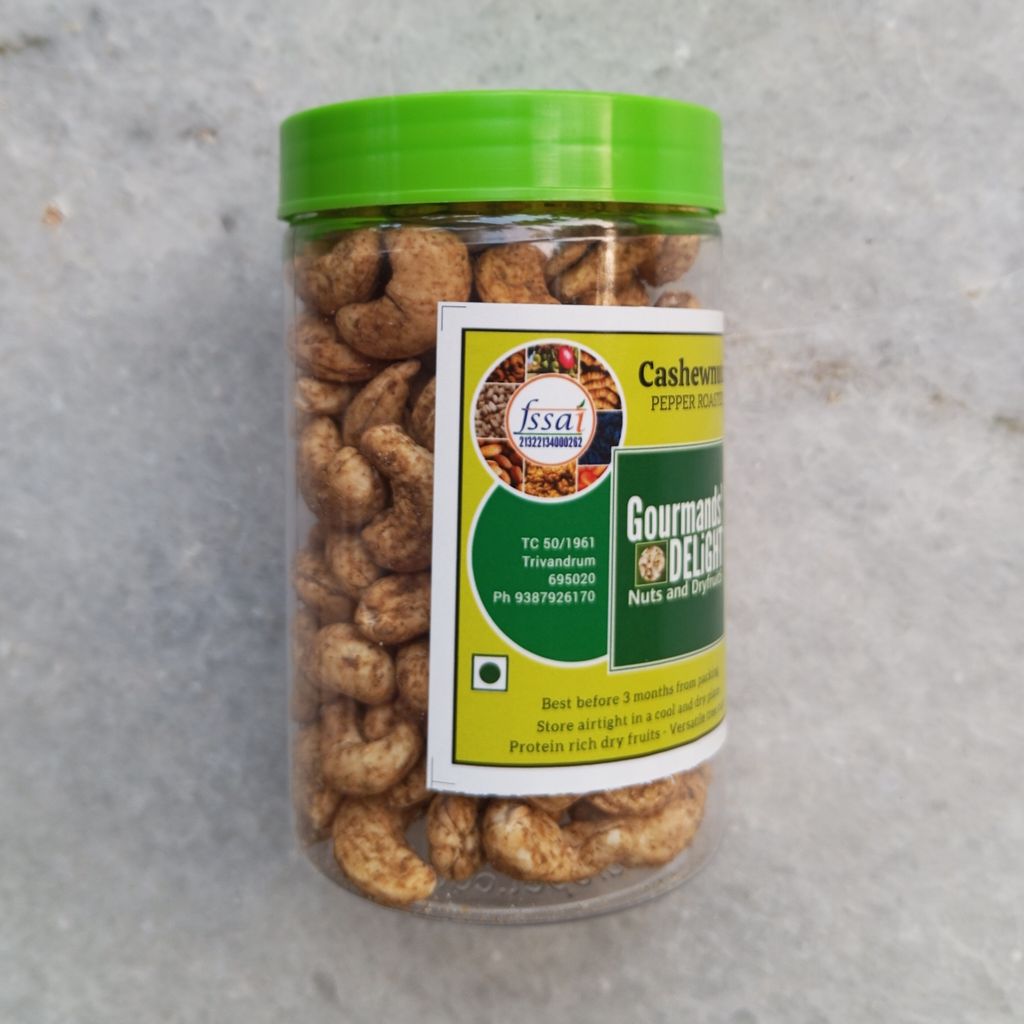 Pepper roasted Cashewnuts (oil free) 500 gms view 2
