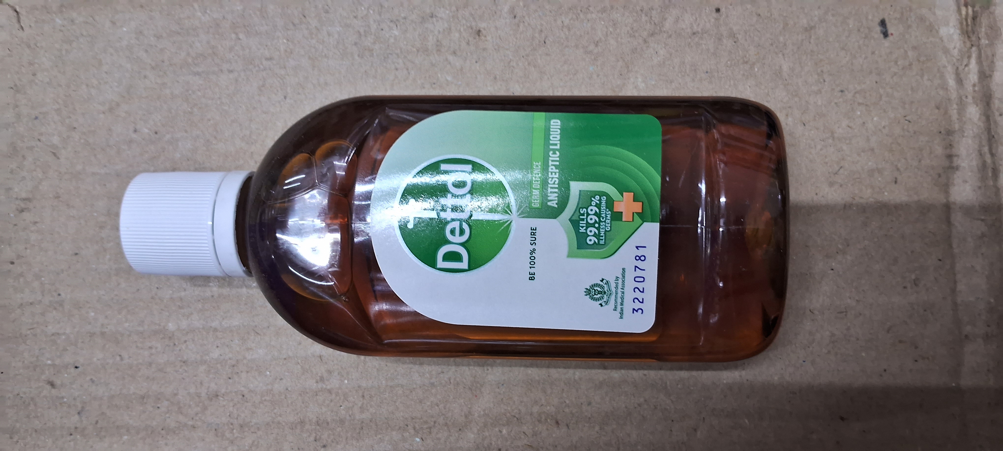 Dettol antiseptic liquid bottle