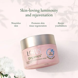 Lotus Organics+ Precious Brightening Night Crme (50 G) view 2