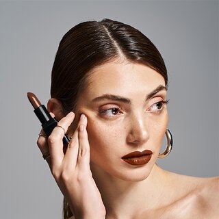 MEANT Silky Swipe Creamy Matte Lipstick- Amber Aura Long lasting, Vegan, Transfer proof Matte Lipstick view 2