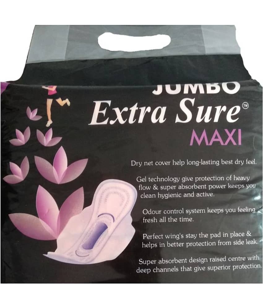 Zimmy Extra Sure Soft & Comfort for Heavy Flow XXXL Regular 40 Sanitary Pads view 2