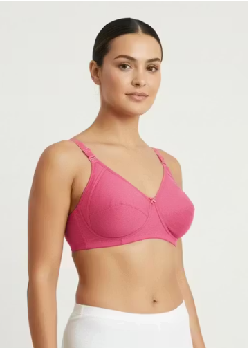 Cotton Non-Padded Full Coverage Bra for Women