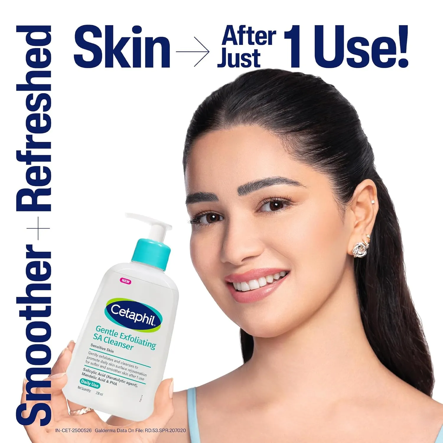 Cetaphil Gentle Exfoliating SA Cleanser - 236 ml view 2